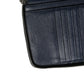 Prada Navy Oliver Embossed Leather Zip-Around Wallet