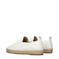 Jimmy Choo Blue Leather Espadrilles