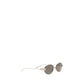 Balenciaga Silver Metal Sunglasses
