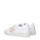 Valentino Garavani Blue Leather Low Top Sneakers