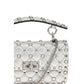 Valentino Garavani Silver Lamb Ovis Aries Aries Shoulder Bag