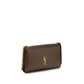 Saint Laurent Brown Calf Leather Bos Taurus Shoulder Bag