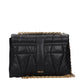 Versace Black Leather Shoulder Bag