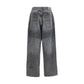 Balenciaga Gray Cotton Casual Pants