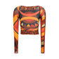 Emilio Pucci Orange Polyamide Pattern Shirt