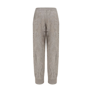 Brunello Cucinelli Beige Linen Casual Pants