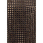 Brunello Cucinelli Brown Silk Cocktail Dress