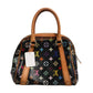 Louis Vuitton Black Monogram Multicolor Canvas Priscilla Handbag