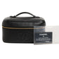 Chanel Black and gold makeup bag