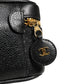 Chanel Black and gold makeup bag