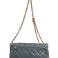 Chanel Blue Quilted Leather Crown Flap Shoulder Bag