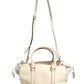 Burberry Chalk White Large Leather Tote Bag