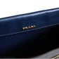 Prada Blue Saffiano Leather 2way Bag