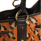 MCM Visetos Leopard Aren Medium Shopper Tote