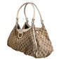 Gucci Canvas Abbey D Ring Shoulder Bag