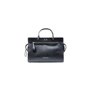 Armani Exchange Black Polyester Handbag