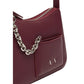 Armani Exchange Bordeaux Polyester Handbag