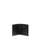 Prada Black Calf Leather Bos Taurus Wallet