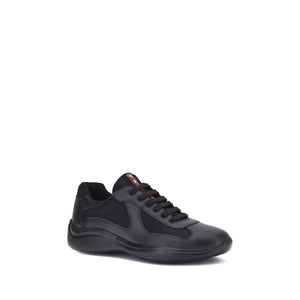 Prada Black Polyamide Sneakers