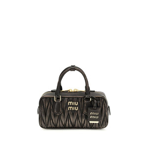 Miu Miu Brown Lamb Ovis Aries Aries Handbag