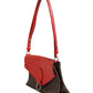 Louis Vuitton Saint Michel Monogram Epi Shoulder Bag Coquelicot