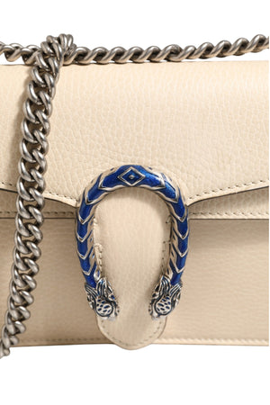 Gucci Dionysus White Leather Handbag