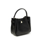 Tory Burch Black Calf Leather Bos Taurus Shoulder Bag