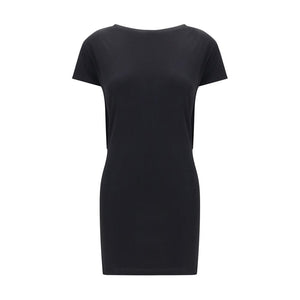 Jacquemus Black Viscose Cocktail Dress