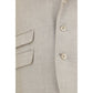 Brunello Cucinelli Beige Silk Two-Piece Suit