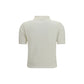 Burberry Beige Wool Oves Aries Polo Shirt