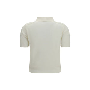 Burberry Beige Wool Oves Aries Polo Shirt