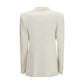 Givenchy White Wool Oves Aries Jacket