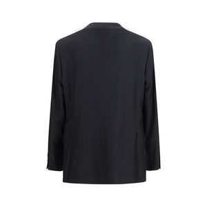 Brunello Cucinelli Black Wool Oves Aries Jacket