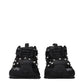 Versace Black Fabric Chunky Sneakers
