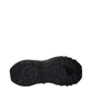 Versace Black Fabric Chunky Sneakers