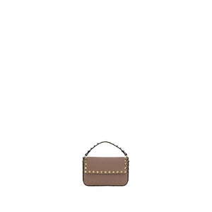 Valentino Garavani Pink Calf Leather Bos Taurus Shoulder Bag
