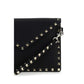 Valentino Garavani Black Calf Leather Bos Taurus Wallet
