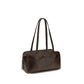 Prada Brown Calf Leather Bos Taurus Handbag