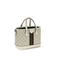 Gucci White Fabric Handbag
