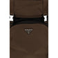 Prada Brown Recycled Polyamide Backpack
