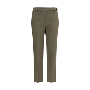 Brunello Cucinelli Bicolor Cotton Dress Pants
