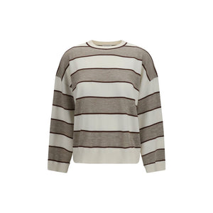 Brunello Cucinelli Beige Wool Oves Aries Sweatshirt