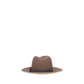 Brunello Cucinelli Brown Straw Fedora