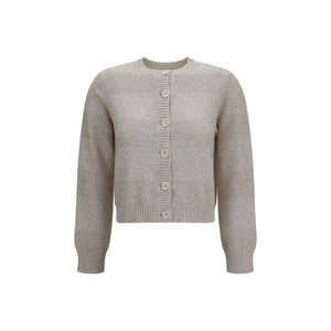 Brunello Cucinelli Beige Cotton Sweatshirt