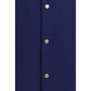 Brunello Cucinelli Blue Cashmere Full-Length Jacket
