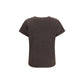 Brunello Cucinelli Brown Nylon T-Shirt