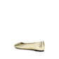 Valentino Garavani Gold Napa Leather / Calf Bos Taurus Ballet Flats