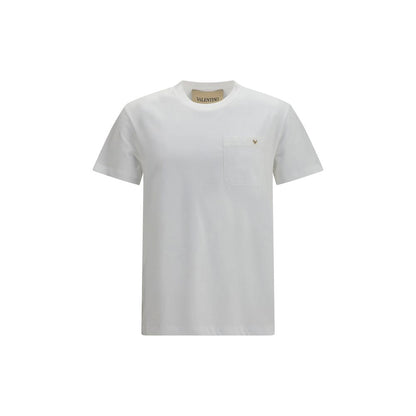 Valentino Garavani White Cotton T-Shirt