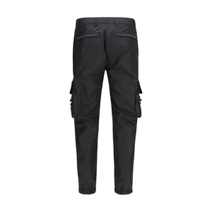 Prada Black Polyamide Cargo Pants
