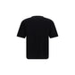 Valentino Garavani Black Cotton T-Shirt